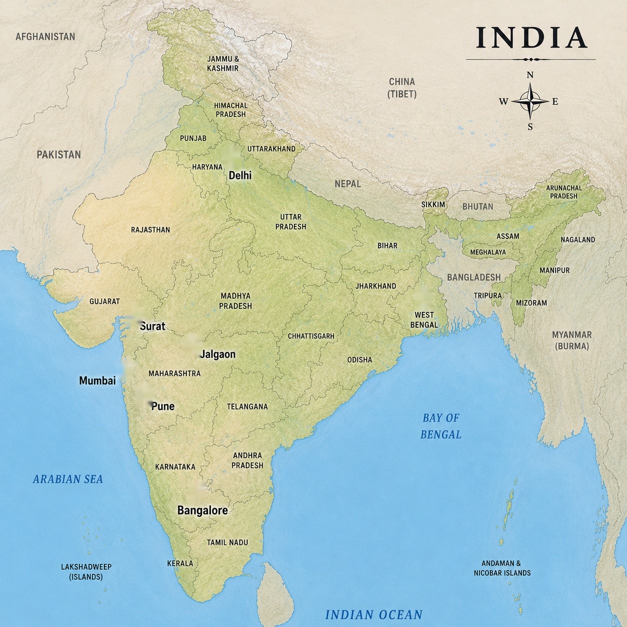 Viento Pan India Distributors Map